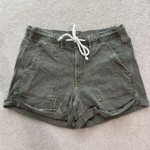 Women’s American Eagle Stretch Elastic Shorts Sz 8